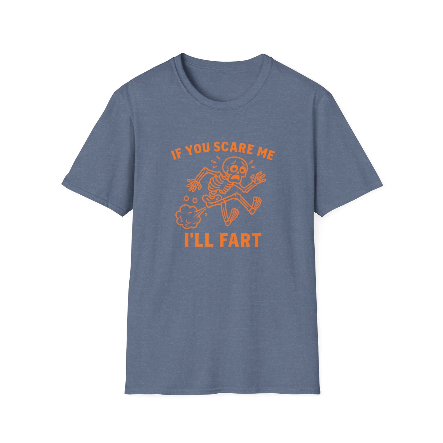 If you scare me I’ll fart! Funny Halloween Shirt