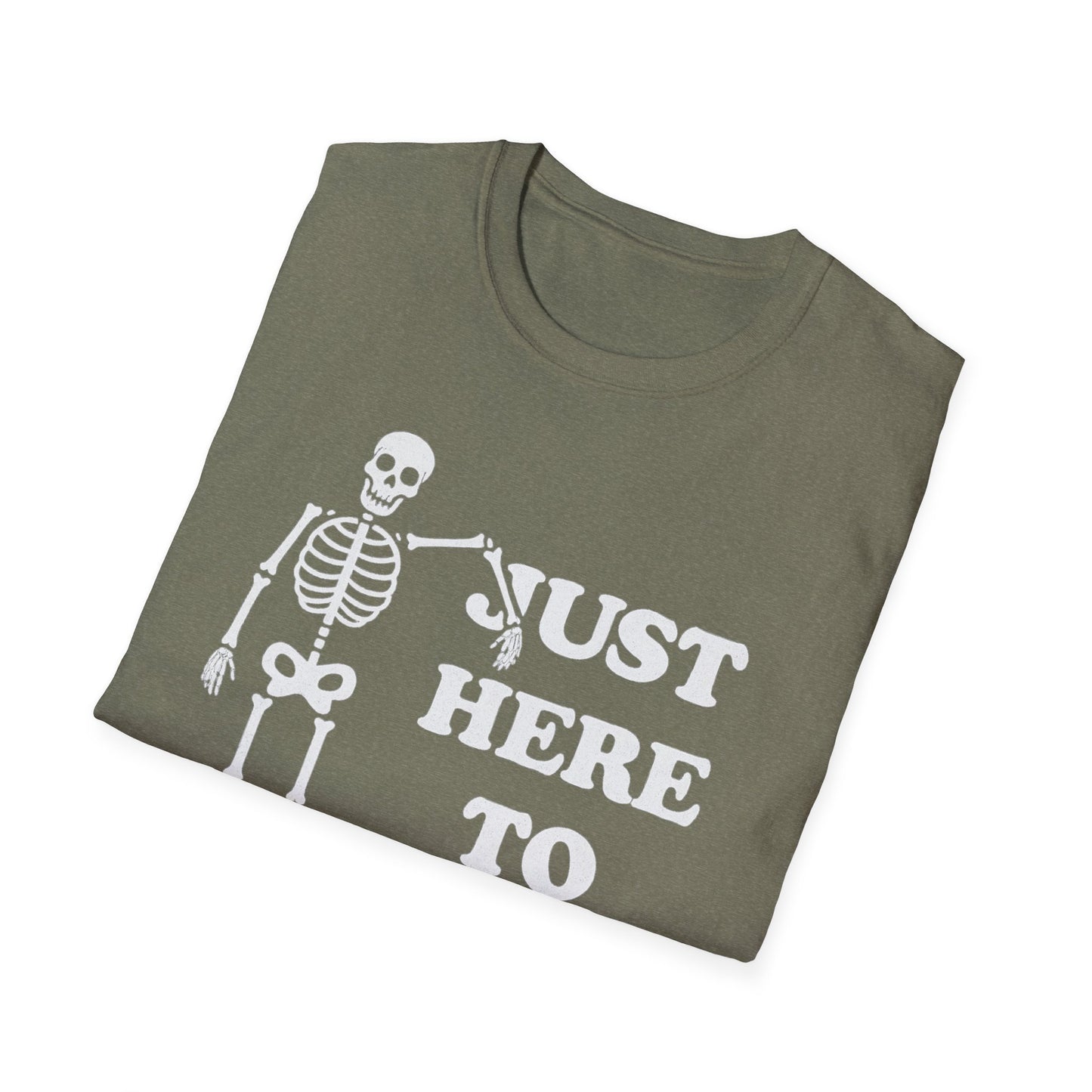 Just Here to Bone Tee