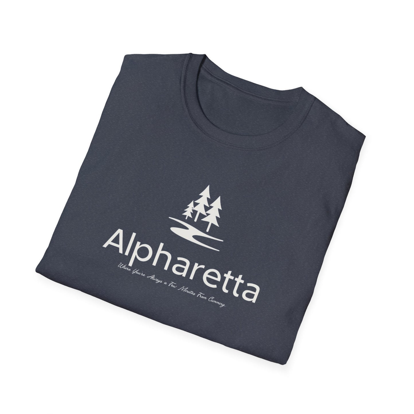 Alpharetta, GA Funny Shirt Unisex Softstyle T-Shirt