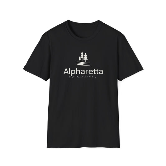 Alpharetta, GA Funny Shirt Unisex Softstyle T-Shirt