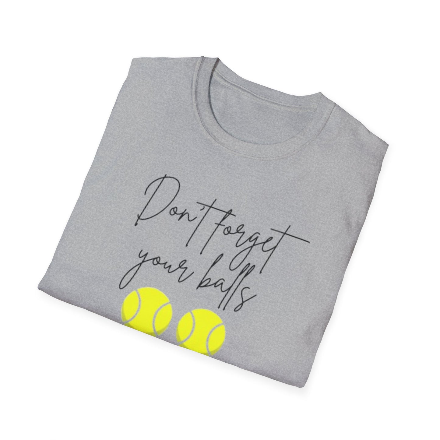 Don't forget your balls