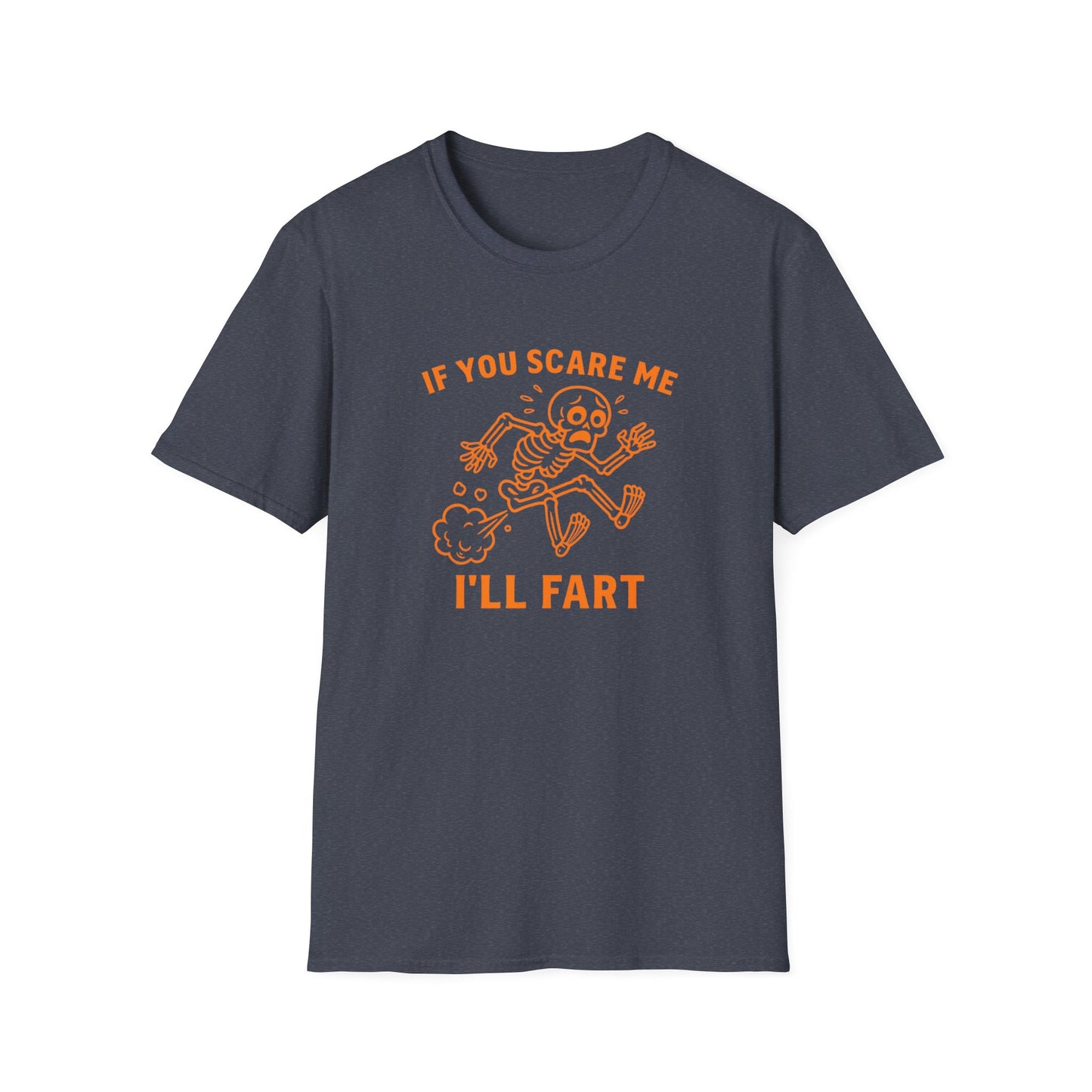 If you scare me I’ll fart! Funny Halloween Shirt