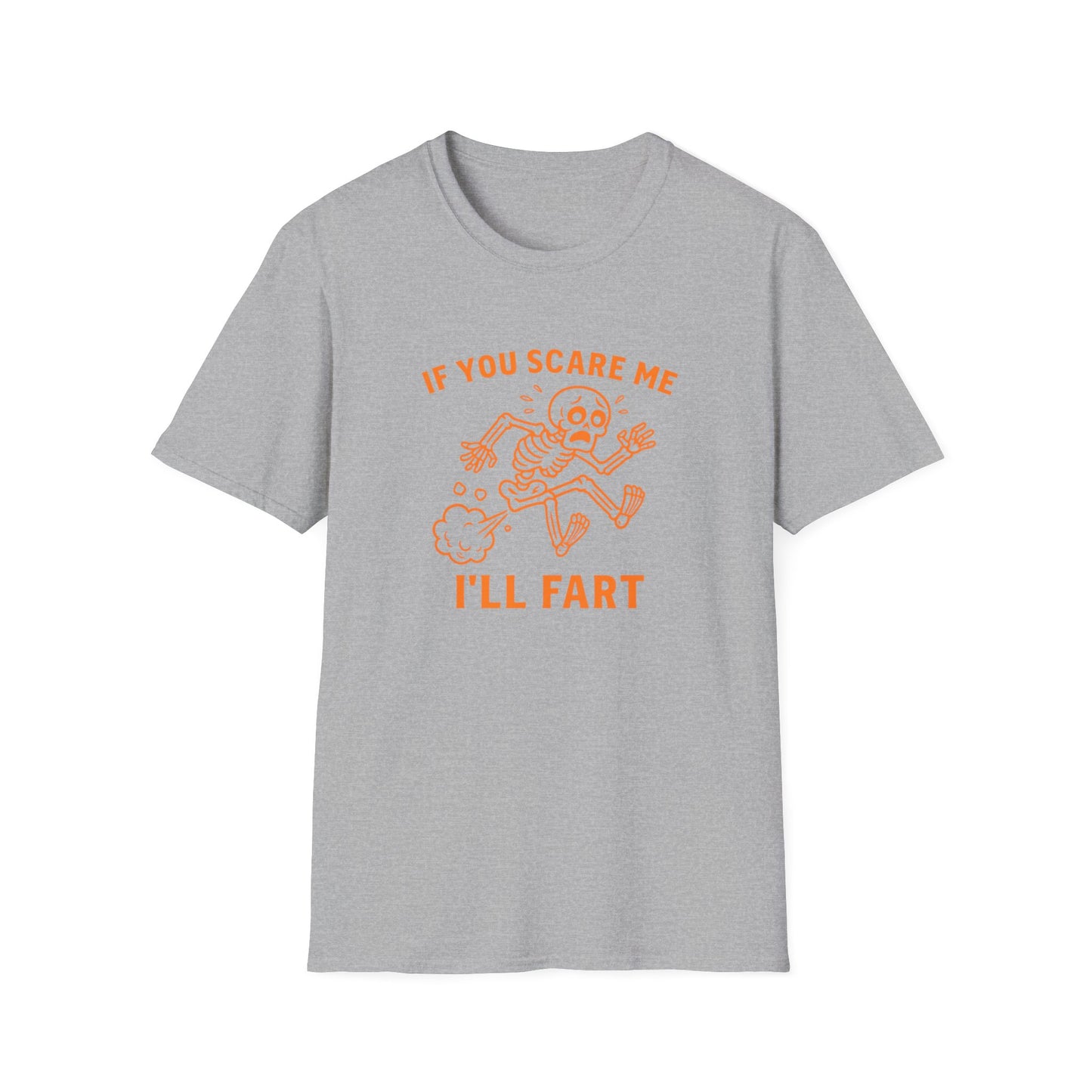 If you scare me I’ll fart! Funny Halloween Shirt