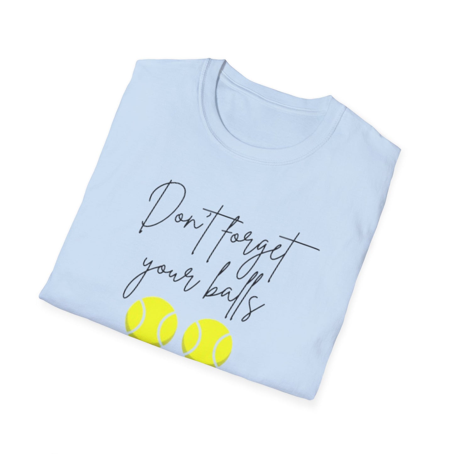 Don't forget your balls