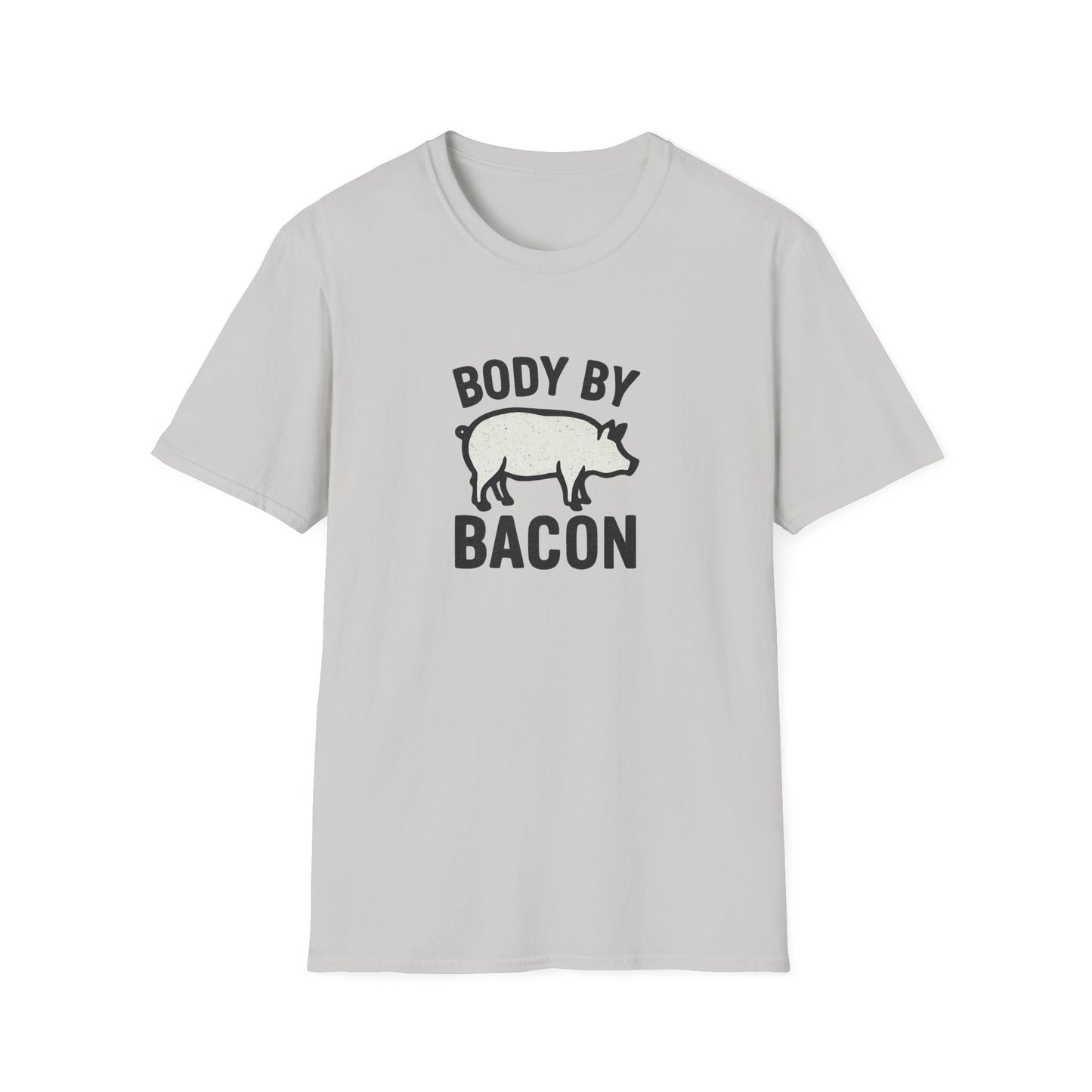 Body by Bacon Unisex T-Shirt, Casual Tee, Funny Gift, Foodie Apparel, Everyday Wear, Humor Shirt