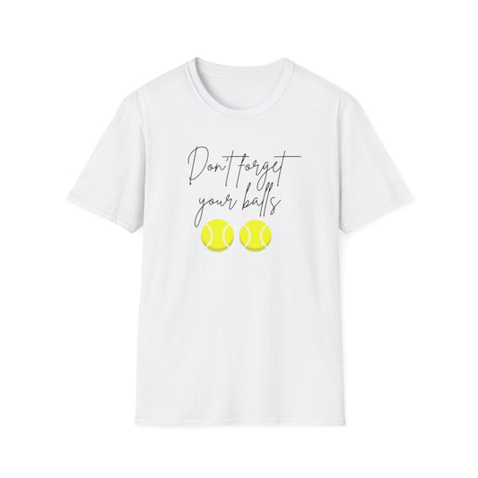 Don't forget your balls