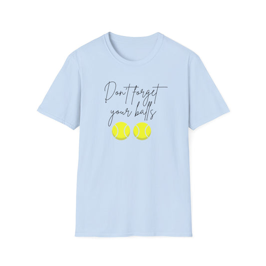 Don't forget your balls