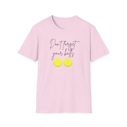 Don't forget your balls