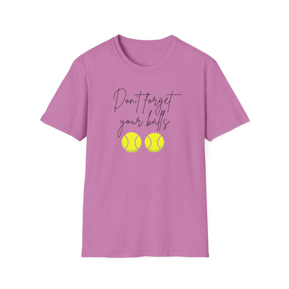 Don't forget your balls