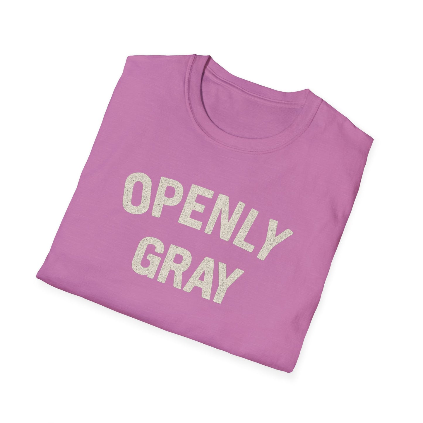 Funny Quote Unisex T-Shirt - Openly Gray