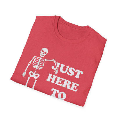 Just Here to Bone Tee