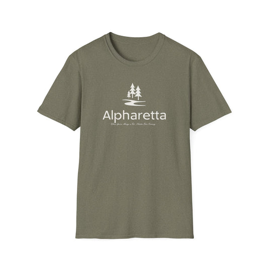 Alpharetta, GA Funny Shirt Unisex Softstyle T-Shirt