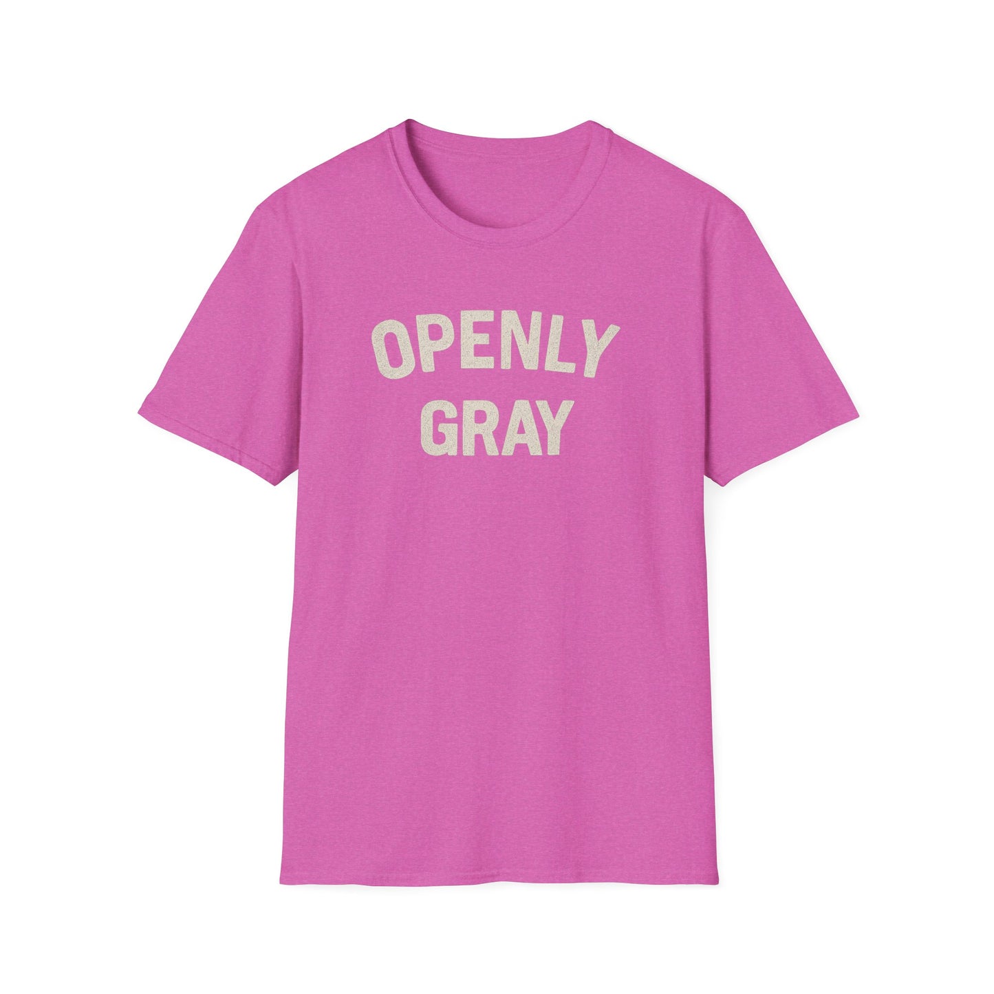 Funny Quote Unisex T-Shirt - Openly Gray