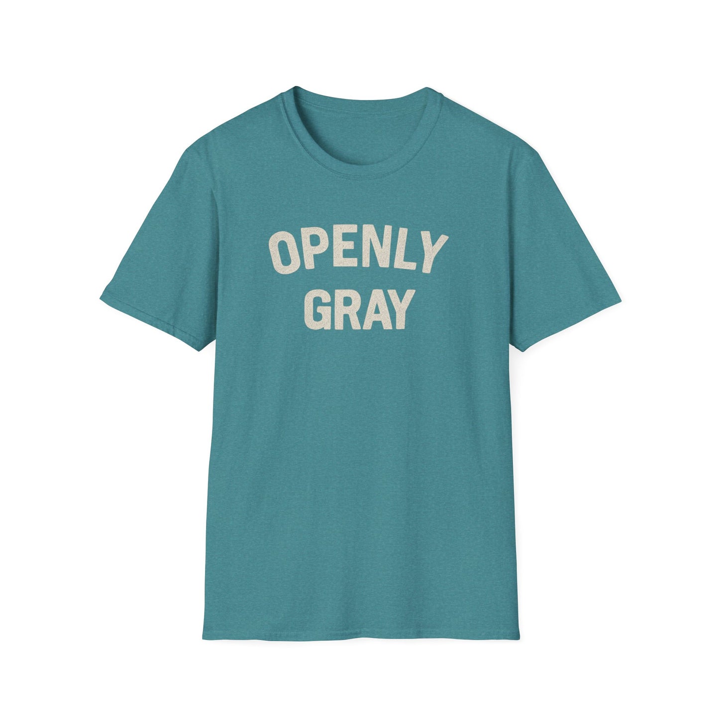 Funny Quote Unisex T-Shirt - Openly Gray