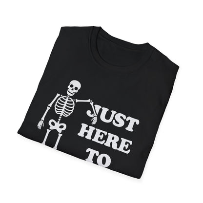 Just Here to Bone Tee