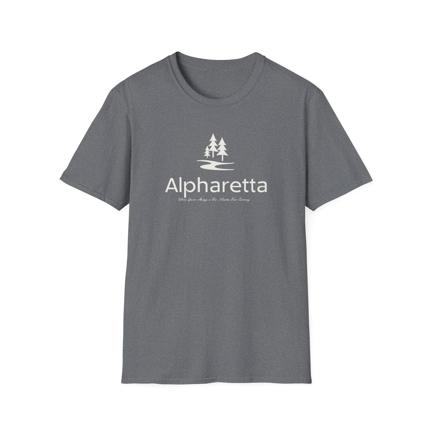 Alpharetta, GA Funny Shirt Unisex Softstyle T-Shirt