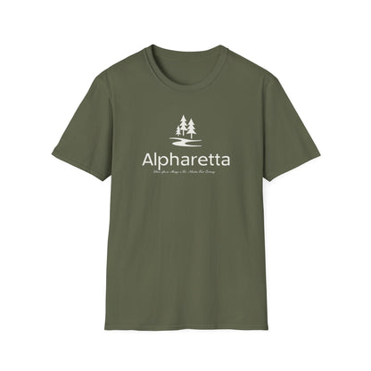 Alpharetta, GA Funny Shirt Unisex Softstyle T-Shirt